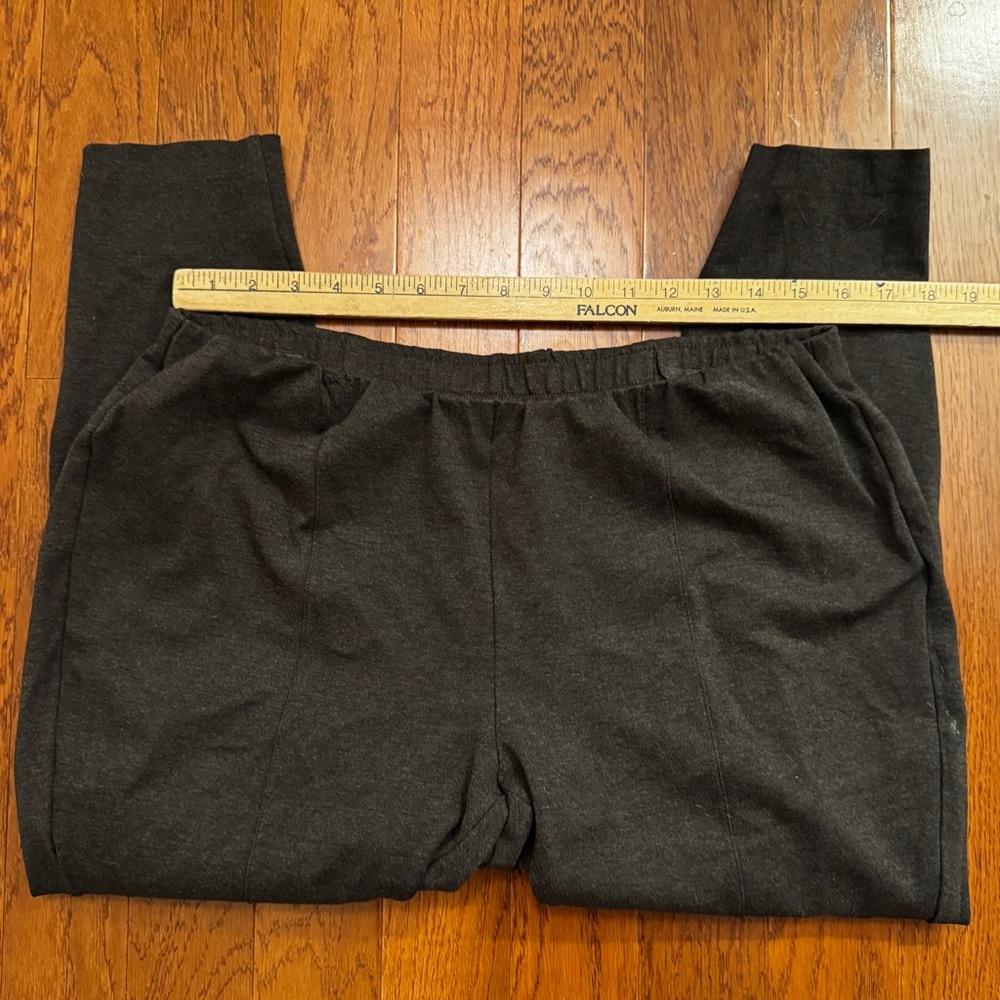 J. Jill | Women’s Petite Charcoal Ponte Leggings Size Petite XL - Picture 6 of 8